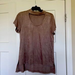 P. Cill velvet top size S